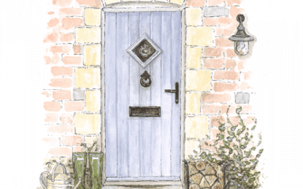 Large Door Watercolour