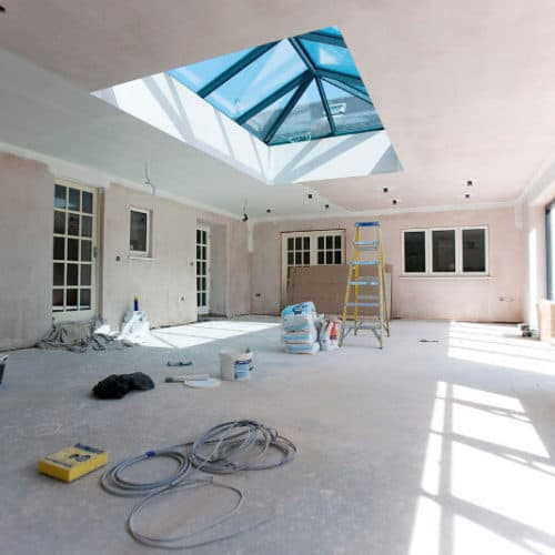 Lantern roof