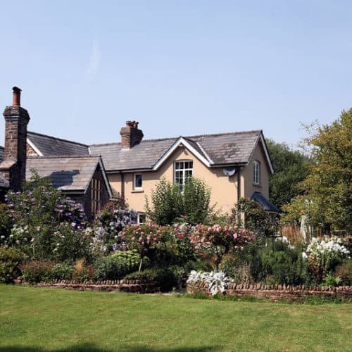 stylish house with aluminium windows