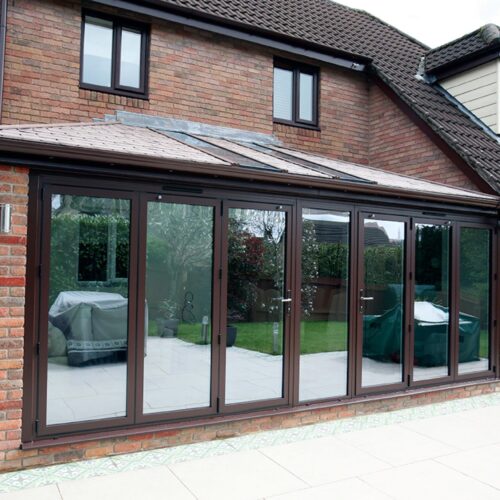 Ultra Roof Glazed Extension in Ponthir