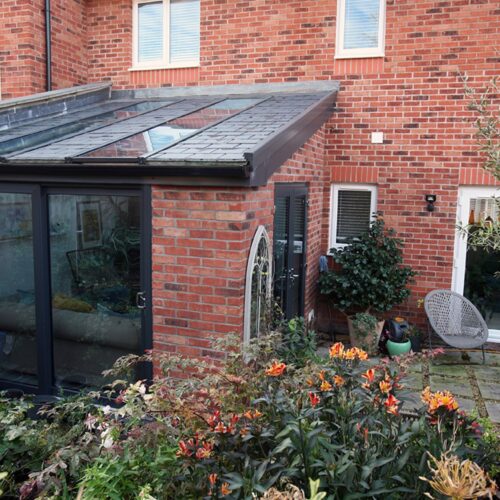 Ultra Roof Glazed Extension in Ponthir